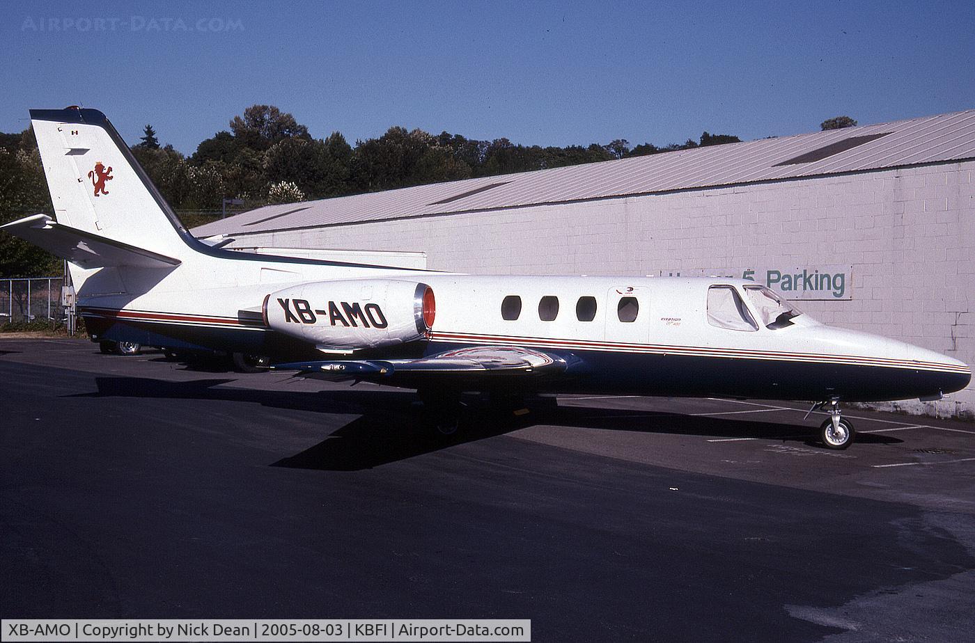 XB-AMO, 1974 Cessna 500 Citation I C/N 500-0152, KBFI