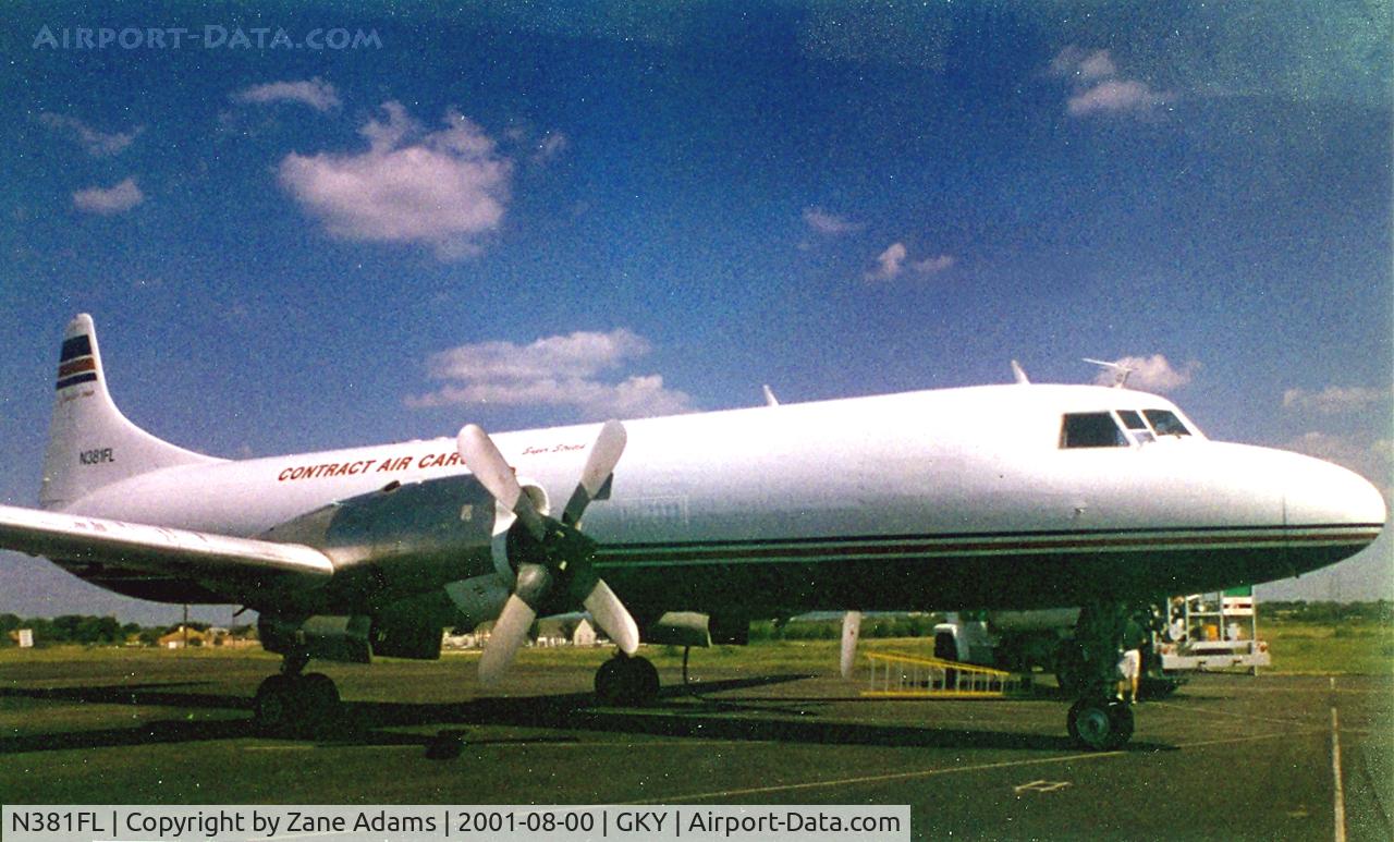 N381FL, 1953 Convair C-131F (R4Y-1) Samaritan C/N 276, At Arlington Municipal