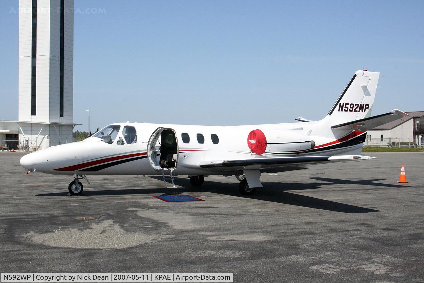 N592WP, 1975 Cessna 500 Citation I C/N 500-0253, KPAE