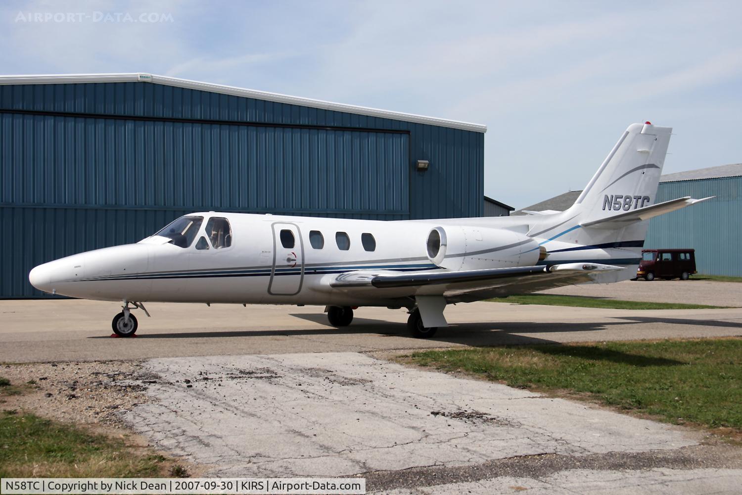 N58TC, 1975 Cessna 500 Citation I C/N 500-0261, KIRS
