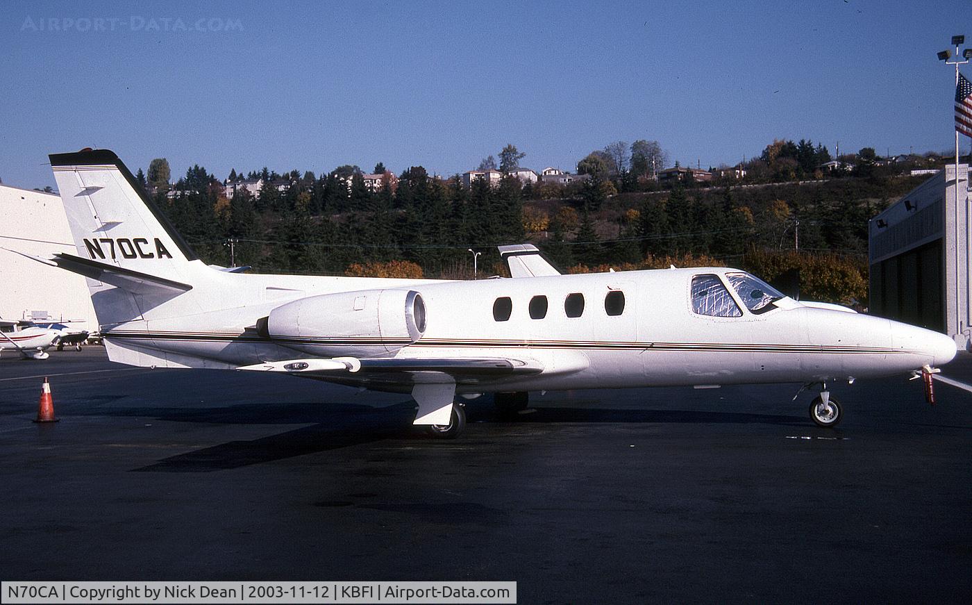 N70CA, Cessna 500 Citation C/N 500-0234, KBFI