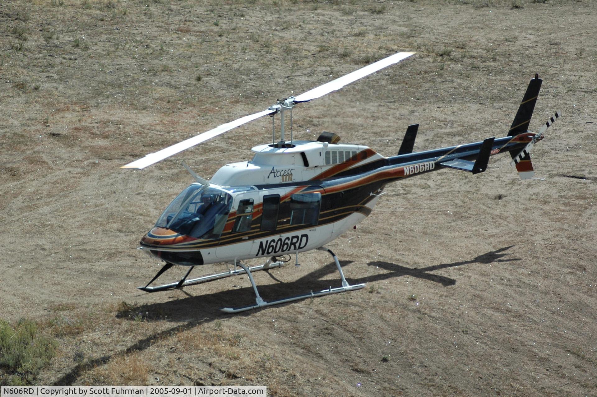 N606RD, 1986 Bell 206L-3 LongRanger III C/N 51173, Near Silver City, ID