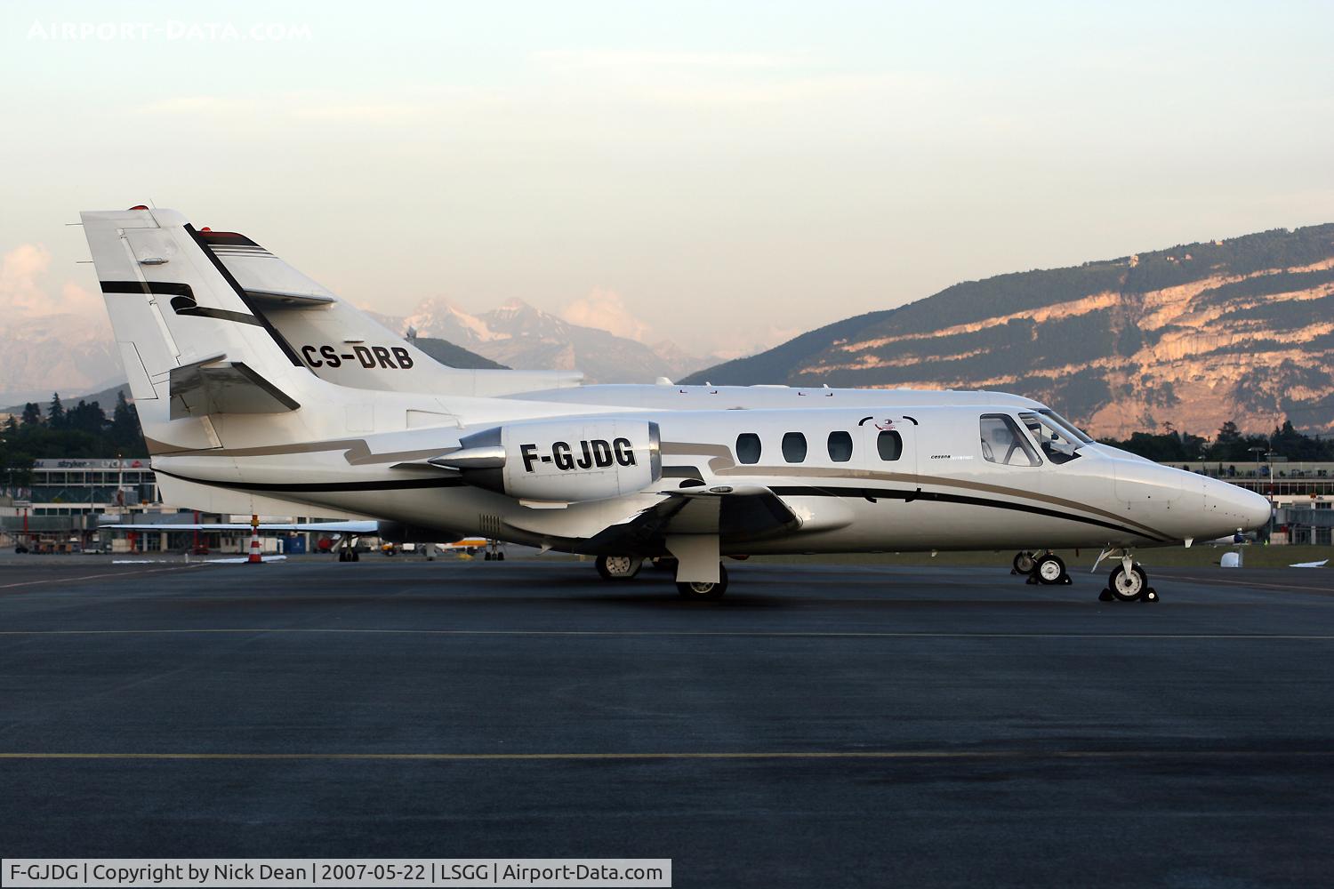 F-GJDG, 1976 Cessna 500 Citation C/N 500-0312, LSGG