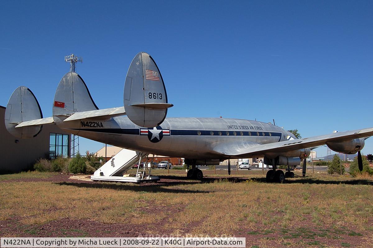 N422NA, 1948 Lockheed C-121A Constellation C/N 48-613 (2605), At Grand Canyon Valle Airport