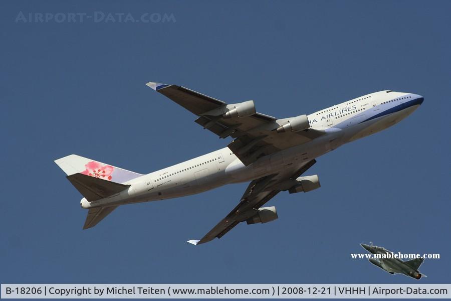 B-18206, 1998 Boeing 747-409 C/N 29030, China Airlines