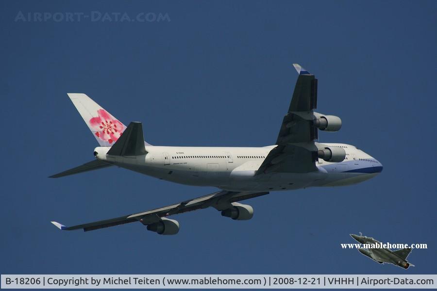 B-18206, 1998 Boeing 747-409 C/N 29030, China Airlines