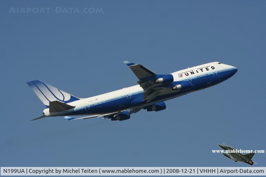 N199UA, 1997 Boeing 747-422 C/N 28717, United Airlines