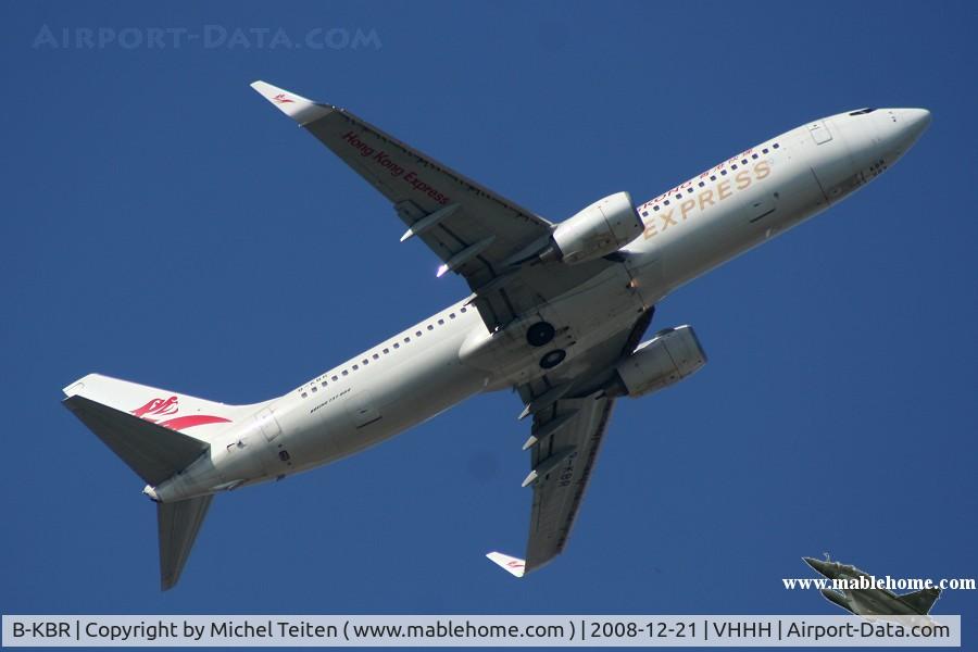 B-KBR, 2008 Boeing 737-8Q8 C/N 35276, Hong Kong Express