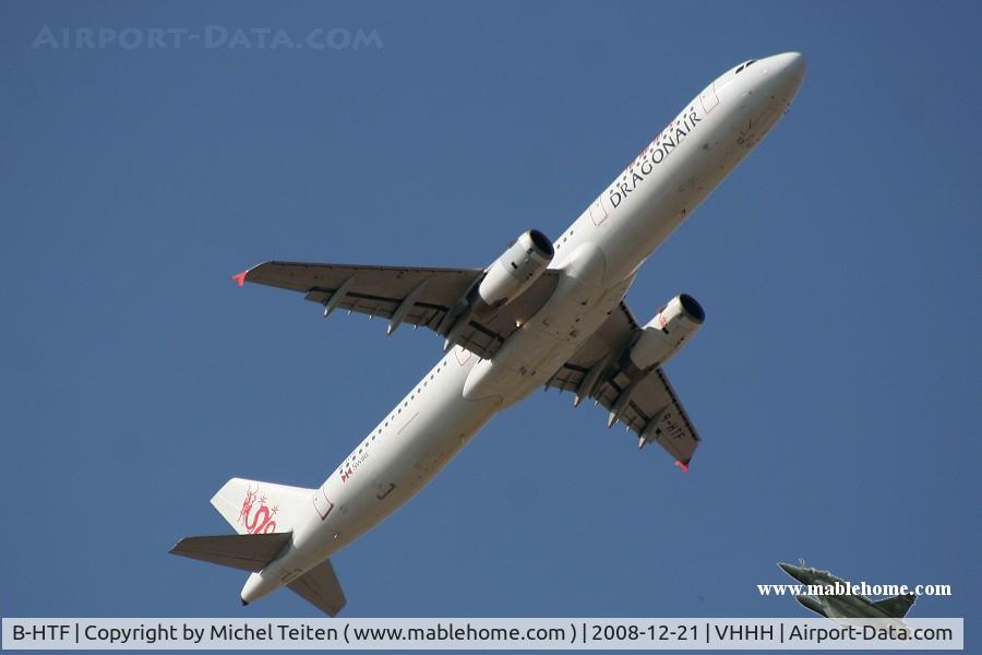 B-HTF, 1997 Airbus A321-231 C/N 633, Dragonair