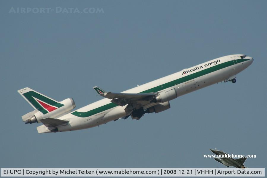 EI-UPO, 1992 McDonnell Douglas MD-11F C/N 48429, Alitalia Cargo