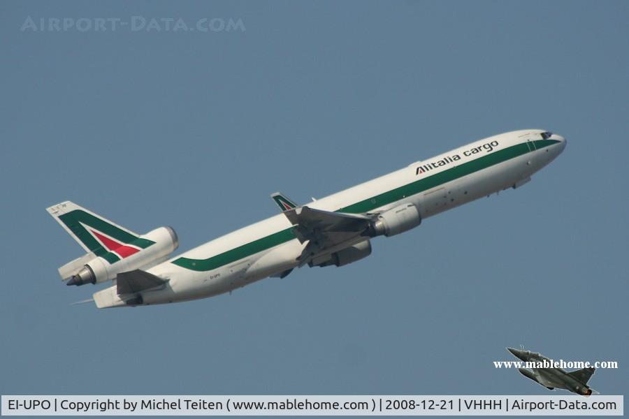 EI-UPO, 1992 McDonnell Douglas MD-11F C/N 48429, Alitalia Cargo