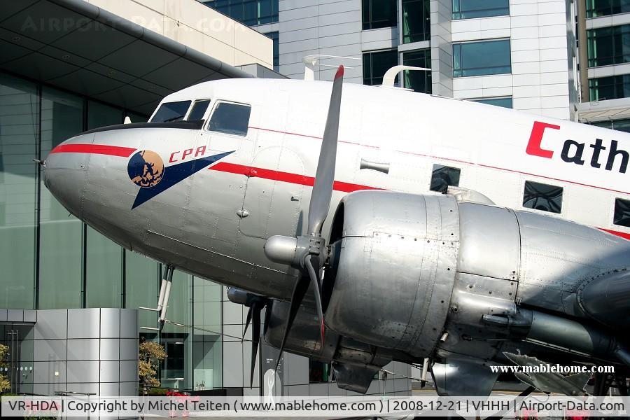VR-HDA, Douglas C-47A Skytrain (DC-3) C/N 9525, DC-3 acquired by Cathay Pacific to celebrate its 60th birthday. Has been repainted as 
