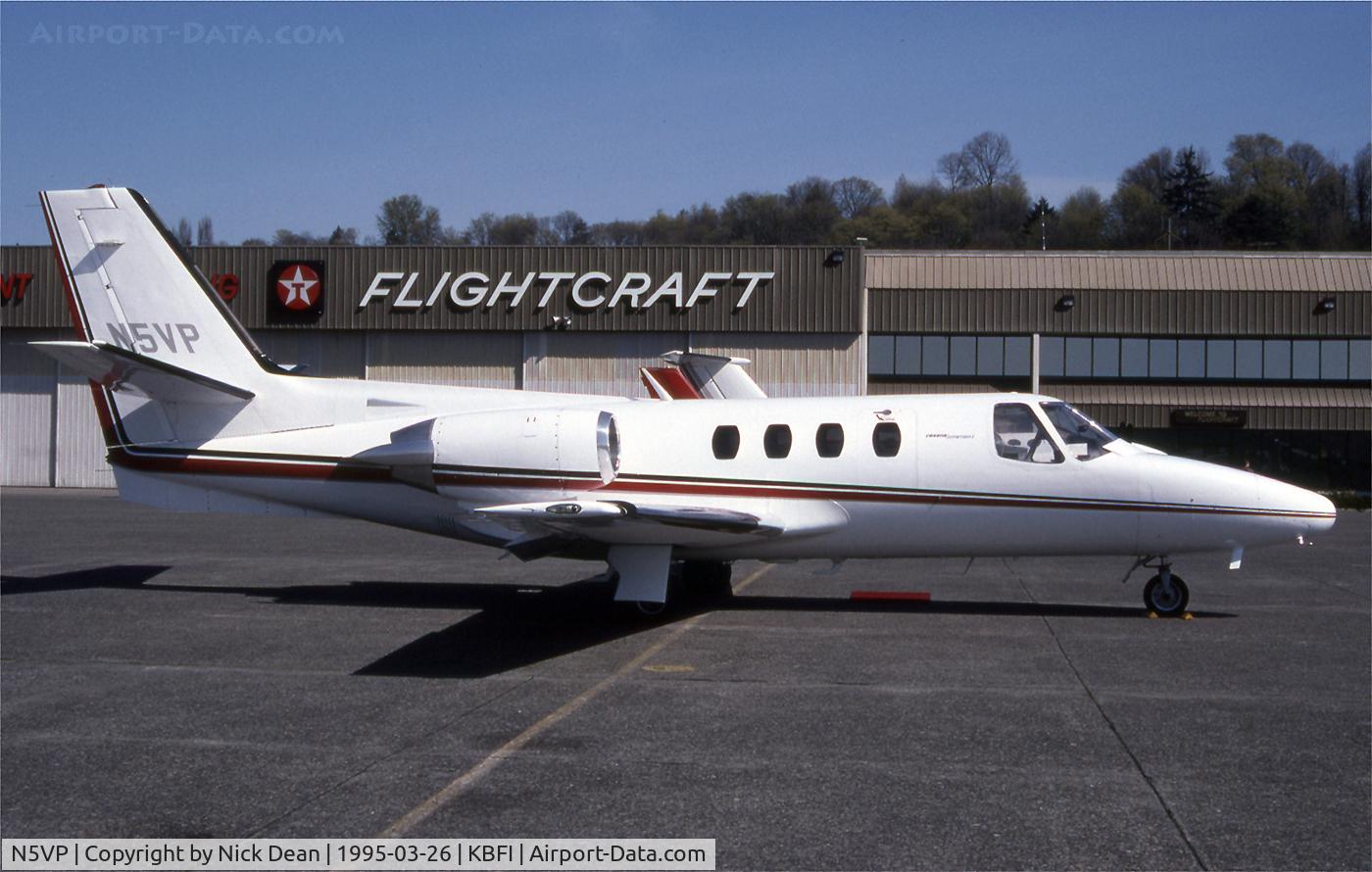 N5VP, 1978 Cessna 501 Citation I/SP C/N 501-0046, KBFI