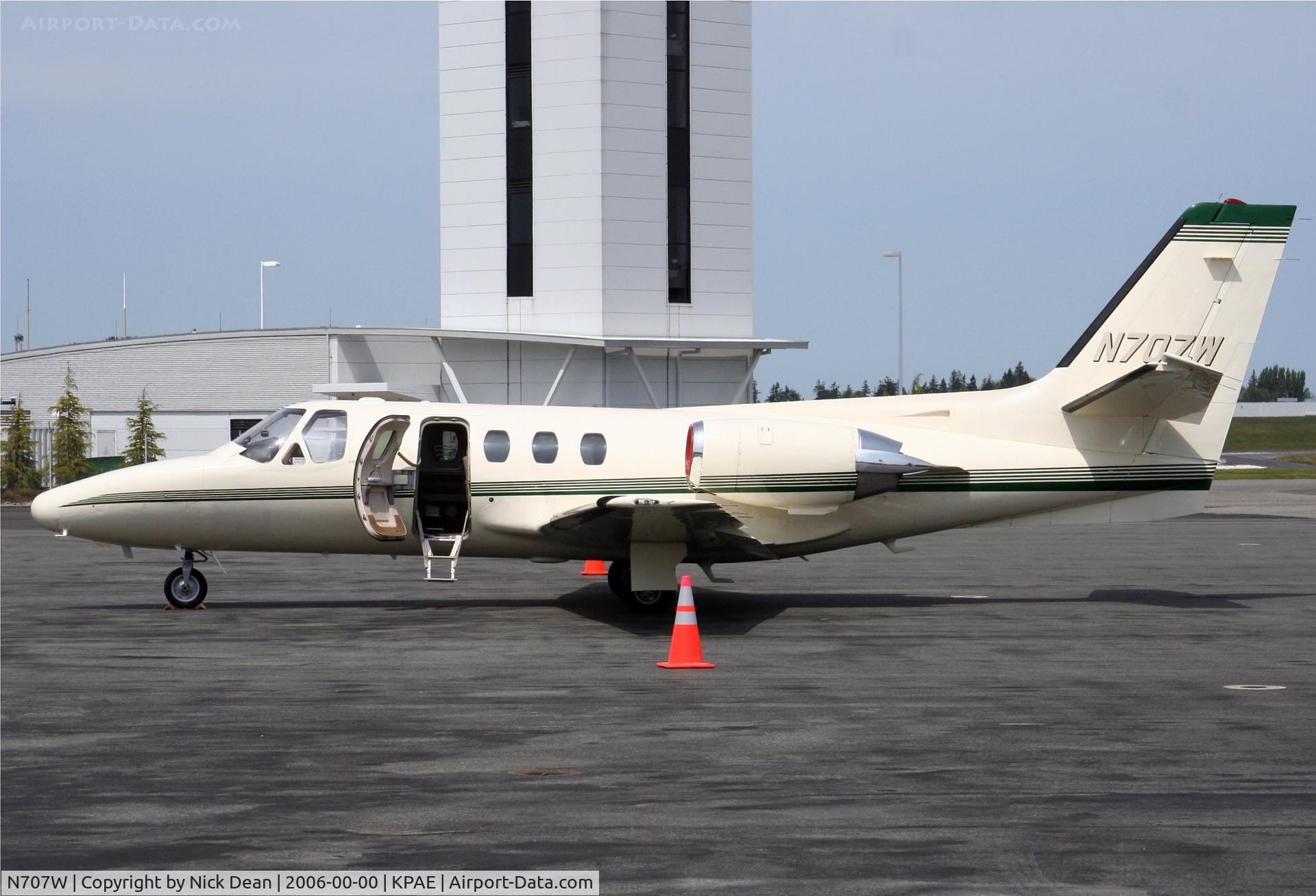 N707W, 1979 Cessna 501 Citation I/SP C/N 501-0085, KPAE