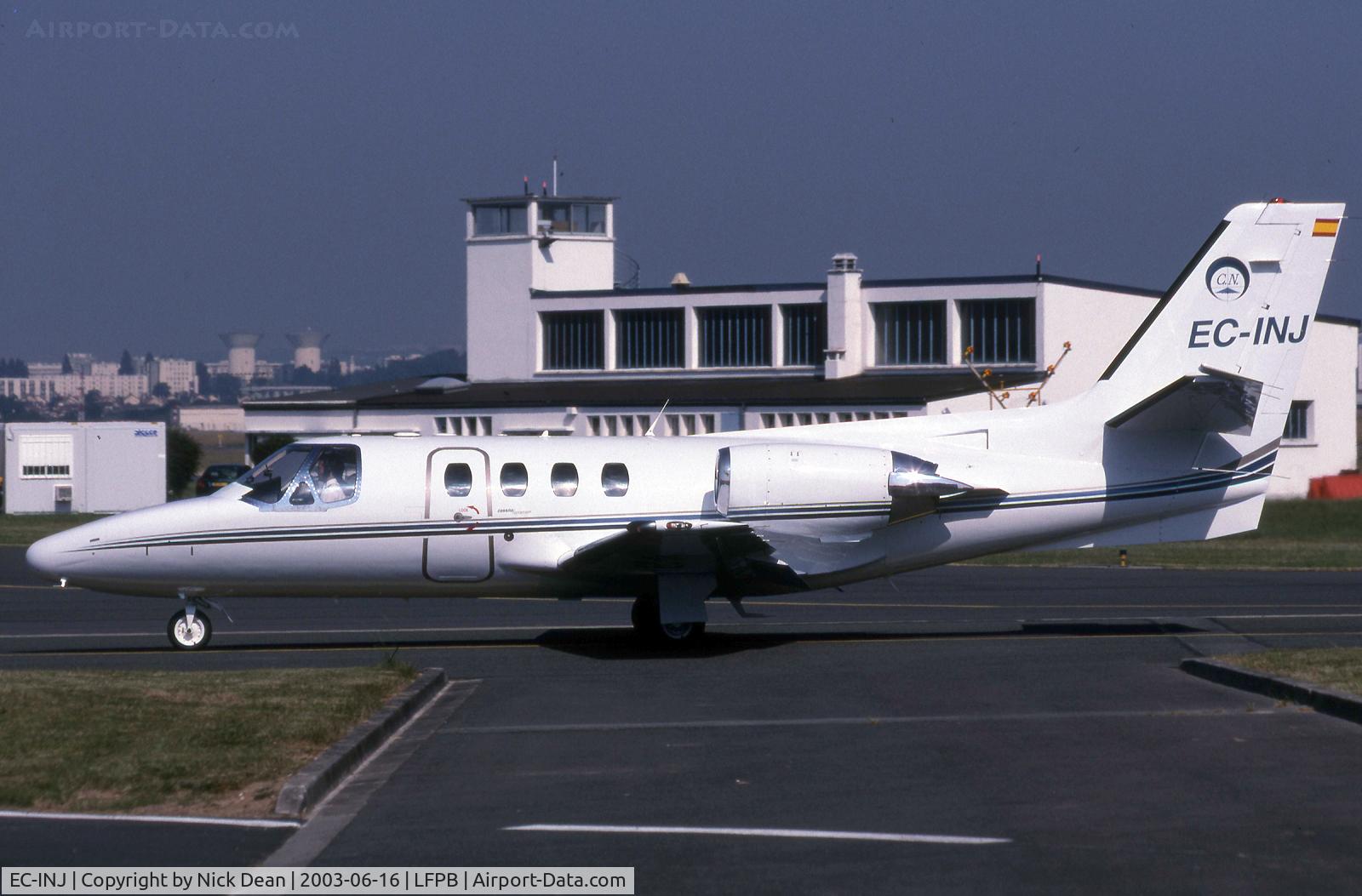 EC-INJ, Cessna 501 Citation I/SP C/N 501-0086, LFPB