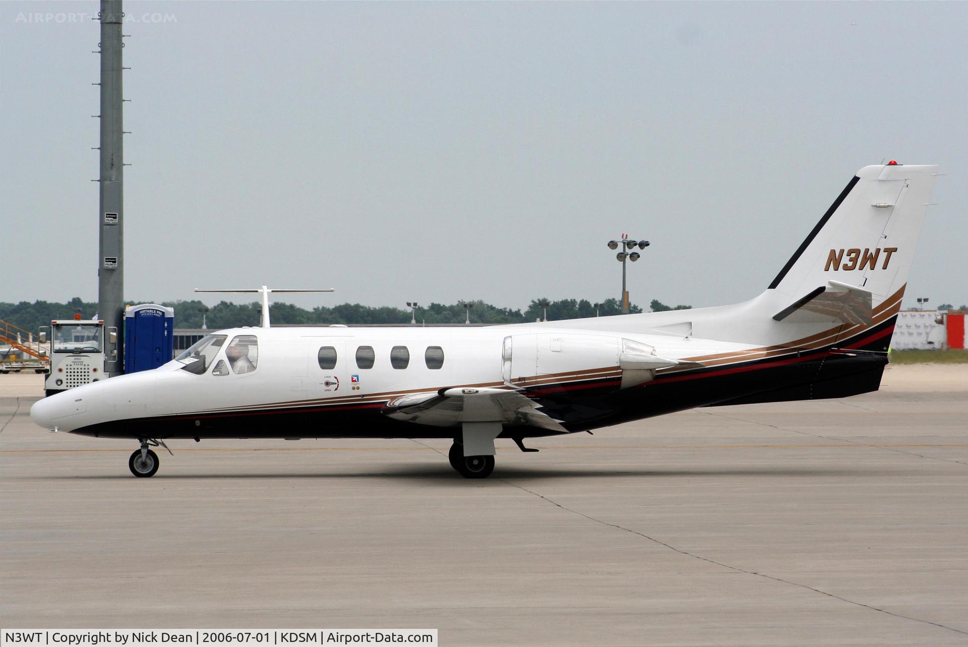 N3WT, 1979 Cessna 501 Citation I/SP C/N 5010088, KDSM