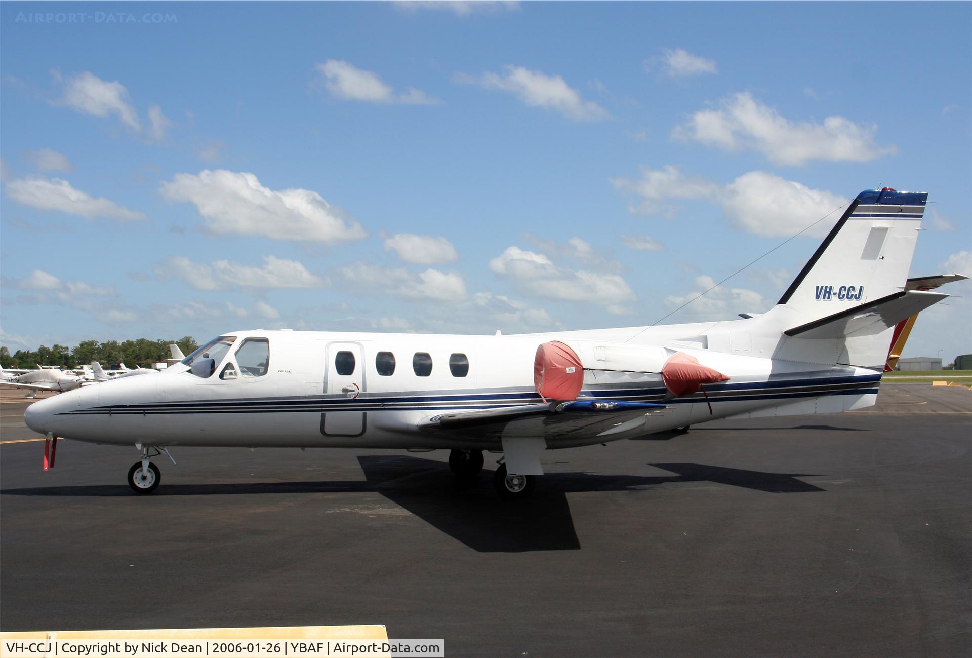 VH-CCJ, 1979 Cessna 501 Citation I/SP C/N 501-0089, YBAF