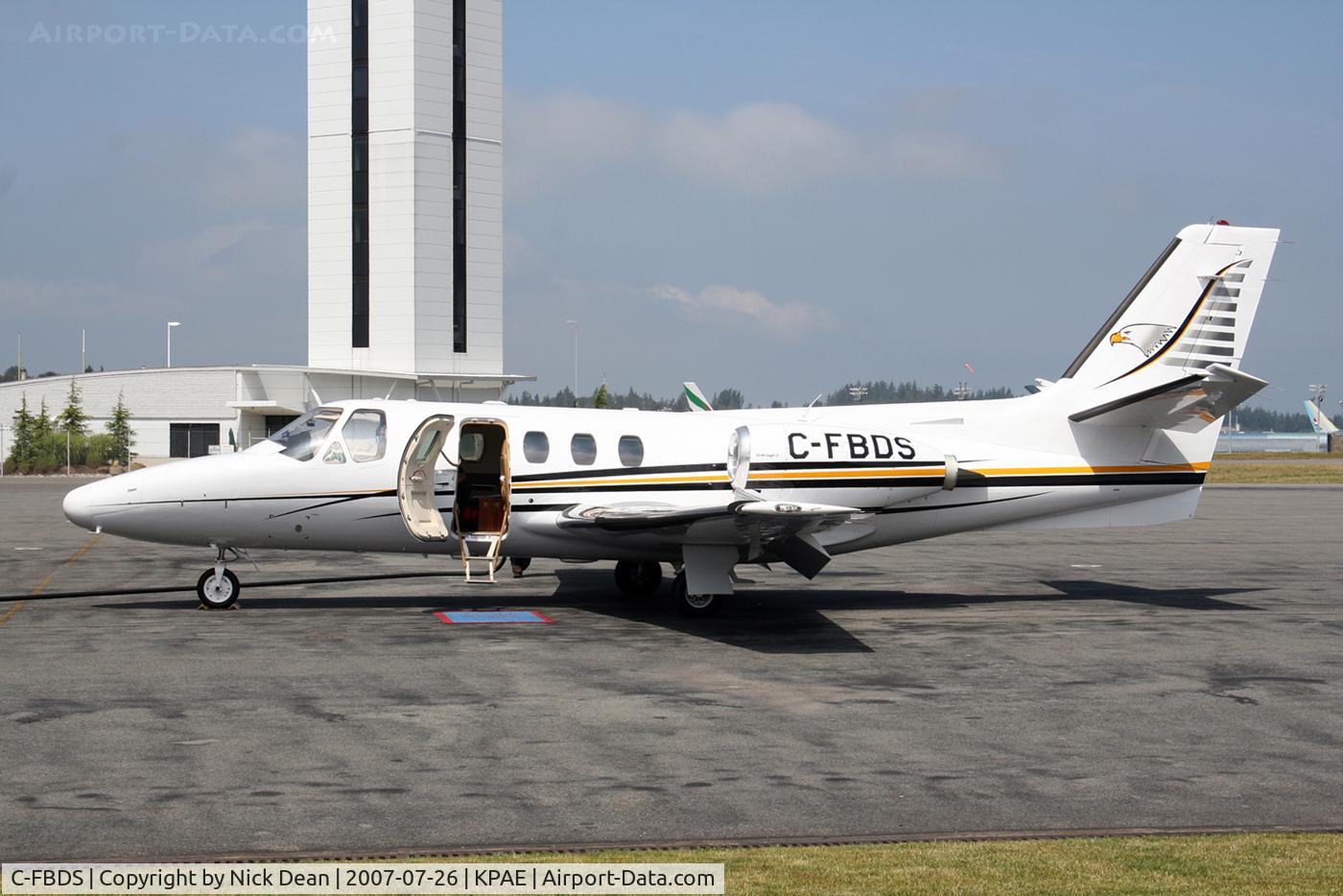 C-FBDS, 1979 Cessna 501 Citation I/SP C/N 501-0094, KPAE