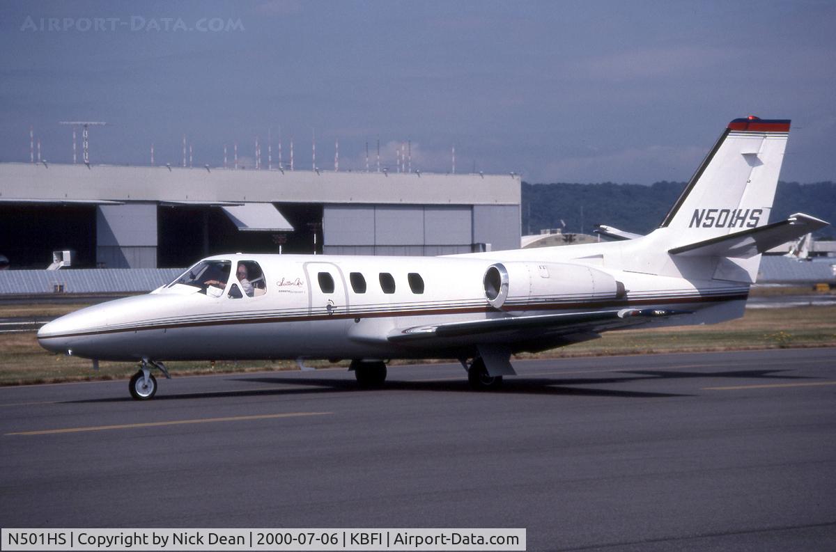 N501HS, 1979 Cessna 501 C/N 501-0096, KBFI
