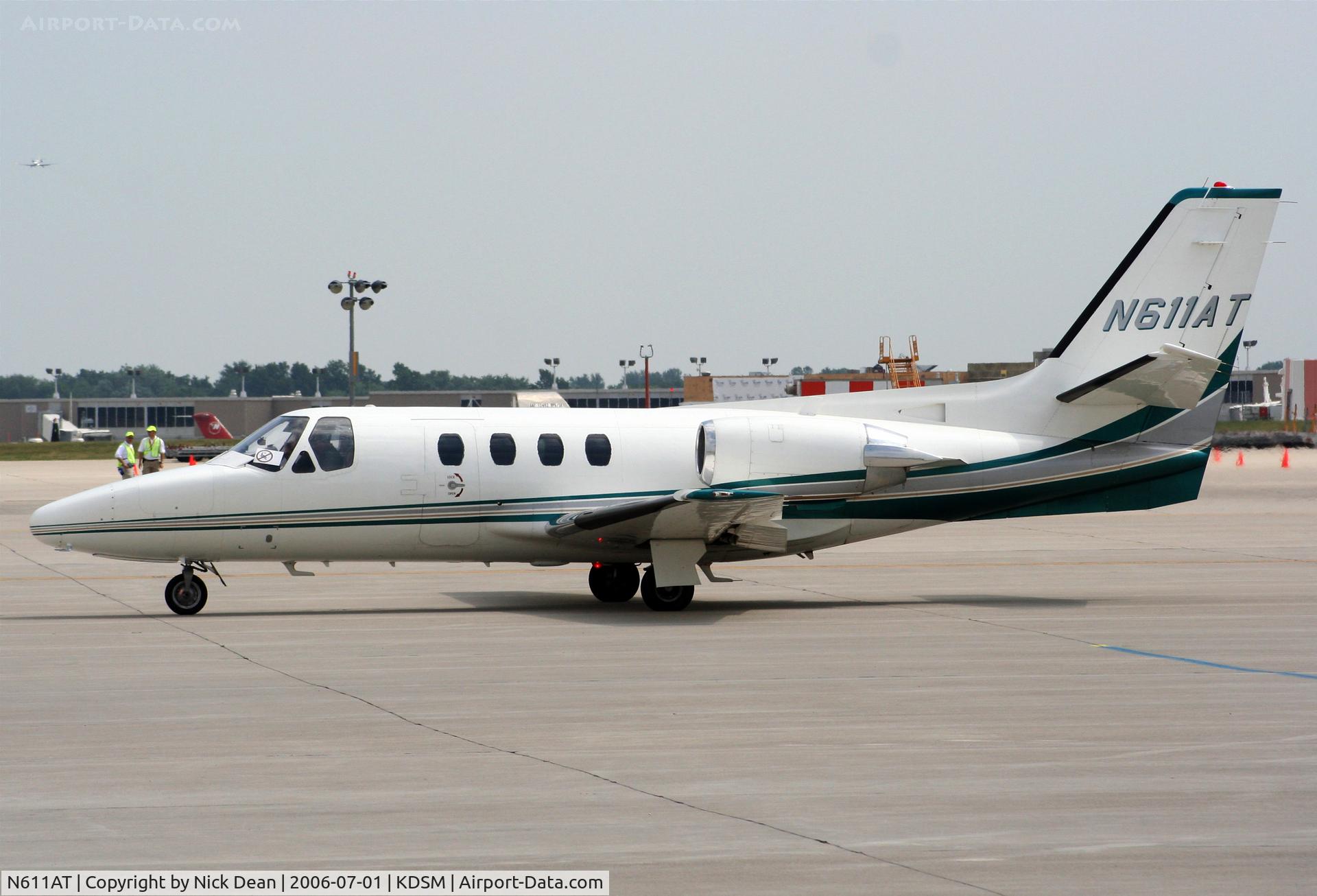 N611AT, 1979 Cessna 501 Citation I/SP C/N 501-0103, KDSM