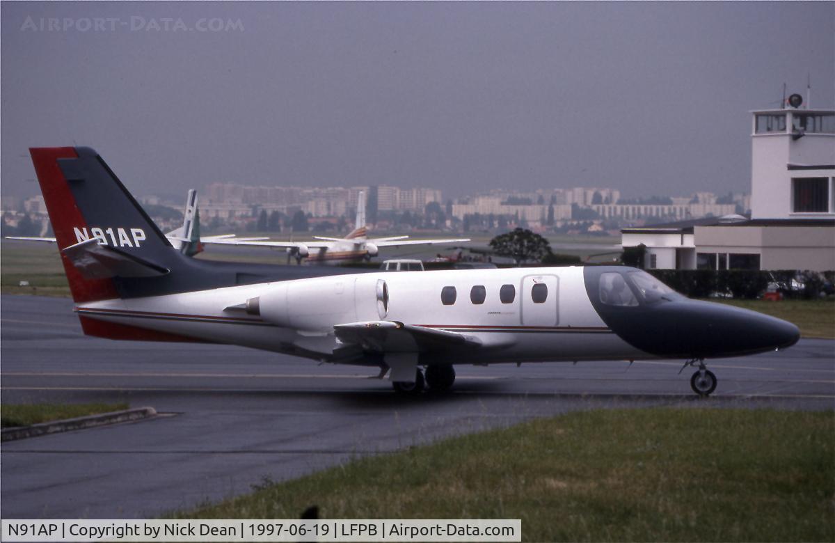 N91AP, 1979 Cessna 501 Citation I SP C/N 501-0117, LFPB