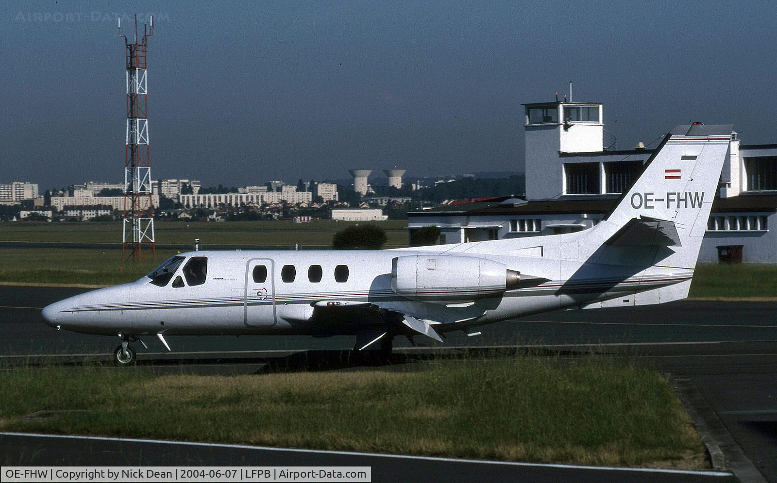 OE-FHW, 1979 Cessna 501 Citation I SP C/N 501-0121, LFPB