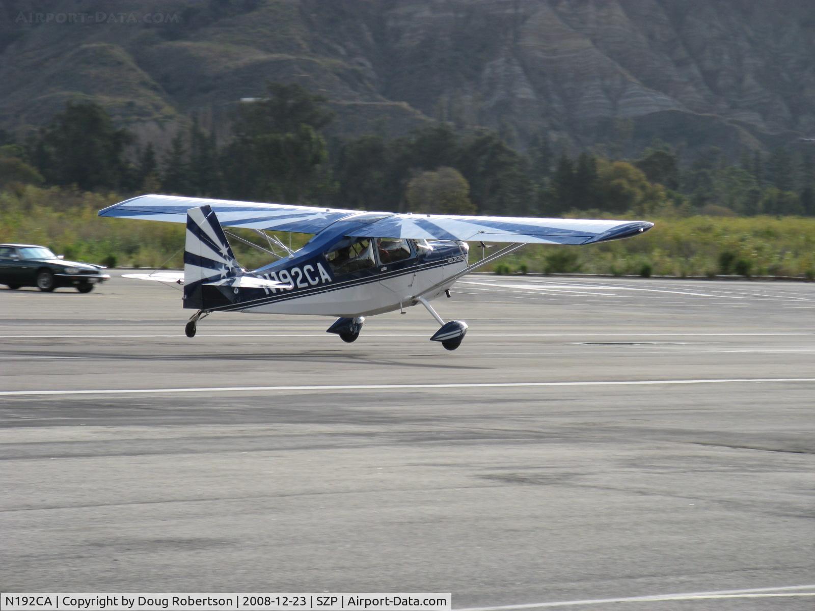 N192CA, 2007 American Champion 8KCAB Super Decathlon C/N 1048-2007, 2007 American Champion 8KCAB SUPER DECATHLON, Lycoming AEIO-360-H1B 180 Hp, takeoff Rwy 22