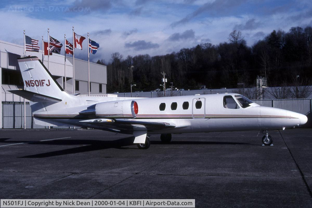 N501FJ, Cessna 501 Citation I/SP C/N 501-0167, KBFI