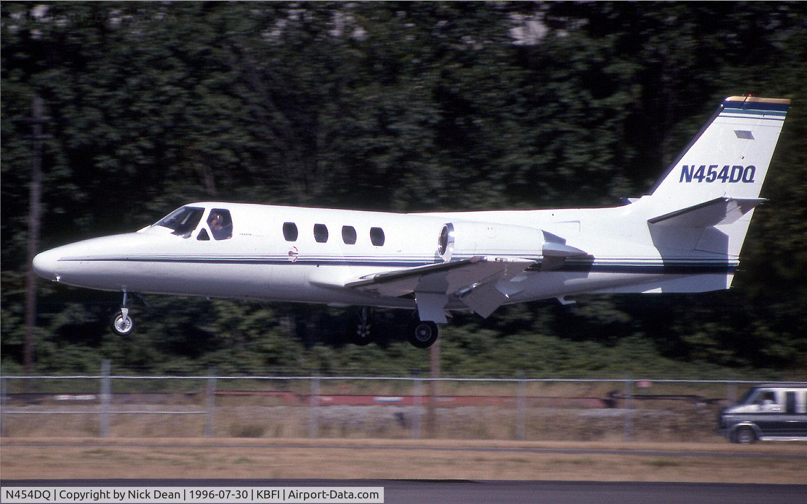 N454DQ, 1981 Cessna 501 Citation I/SP C/N 501-0174, KBFI