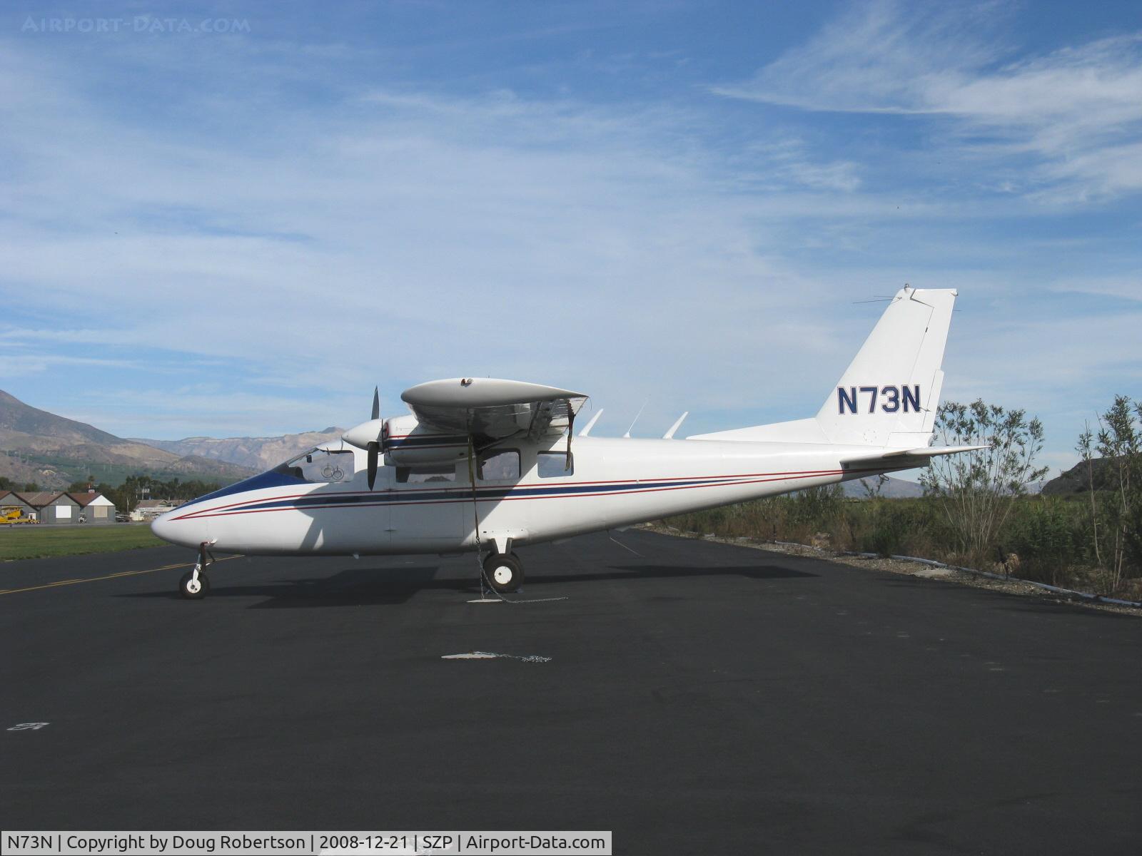 N73N, 1981 Partenavia P-68C C/N 230, 1981 Partenavia Spa P.68C VICTOR, two Lycoming IO-360-A1B6 200 Hp each