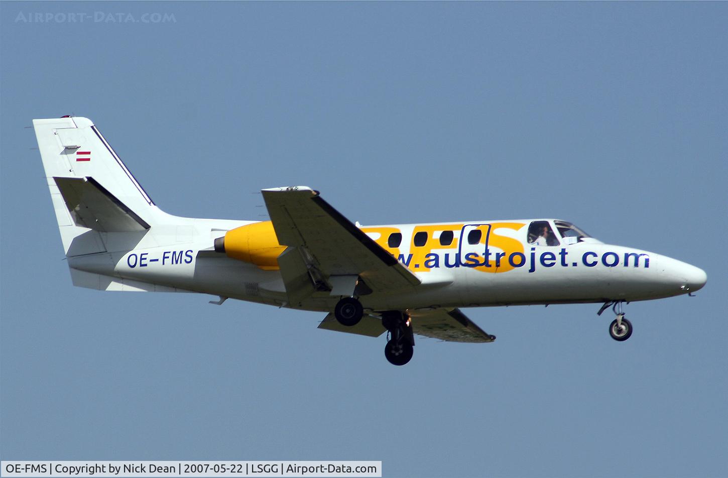 OE-FMS, 1979 Cessna 501 Citation I/SP C/N 501-0239, LSGG