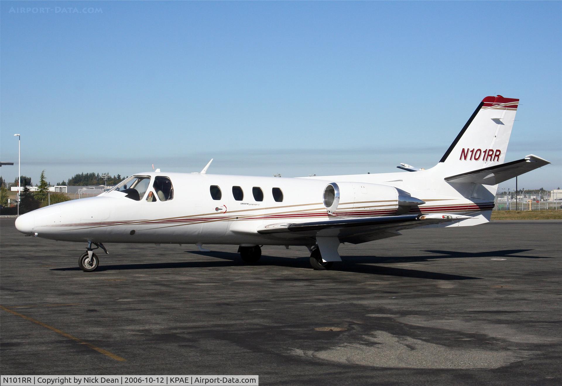 N101RR, 1982 Cessna 501 Citation I/SP C/N 501-0241, KPAE