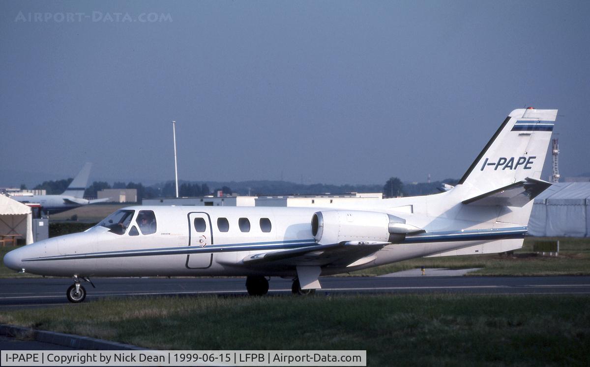 I-PAPE, 1982 Cessna 501 Citation I/SP C/N 501-0256, LFPB