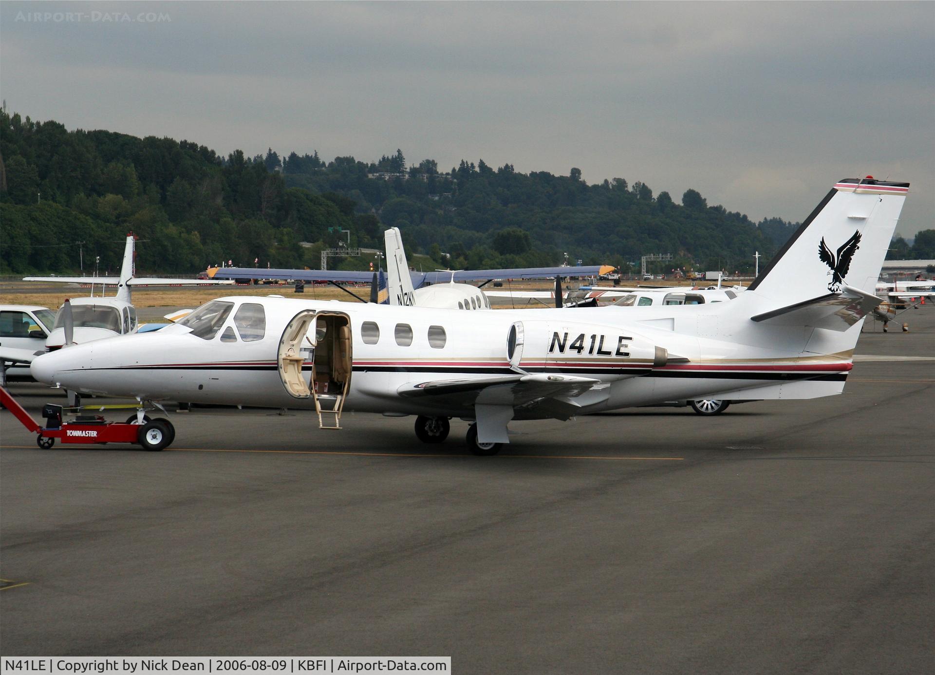 N41LE, 1981 Cessna 501 Citation I/SP C/N 501-0260, KBFI