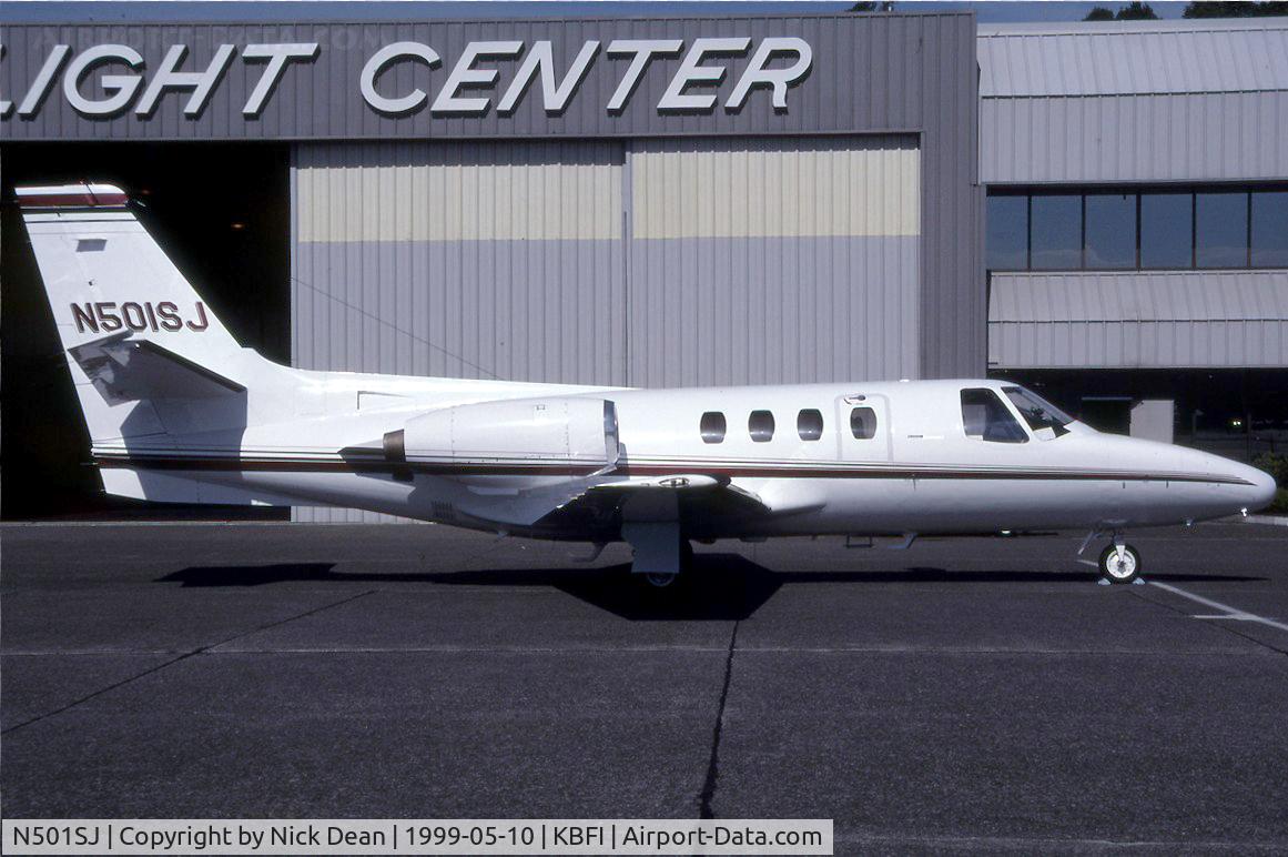 N501SJ, Cessna 501 Citation I/SP C/N 501-0281, KBFI