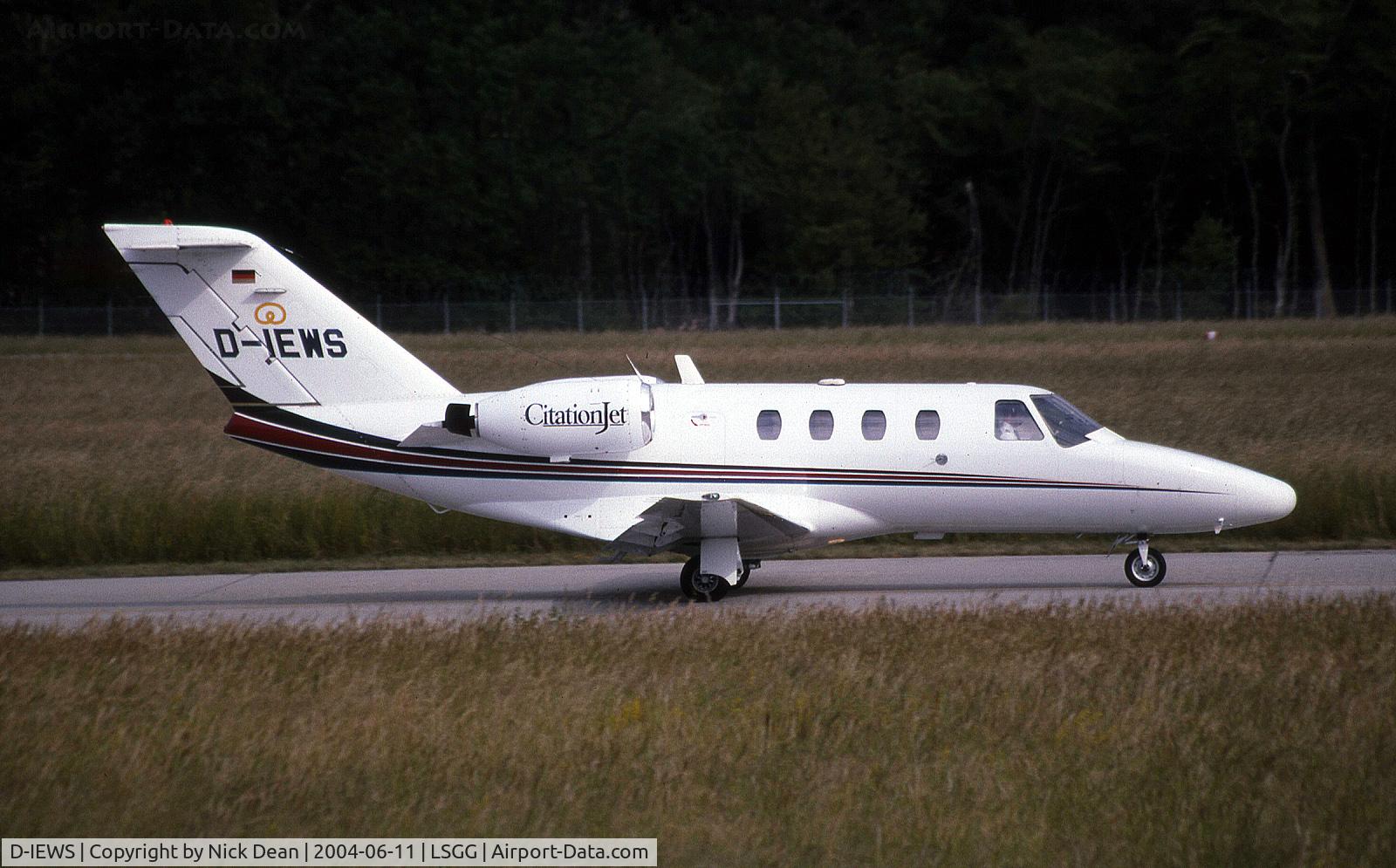 D-IEWS, 1997 Cessna 525 Citationjet C/N 525-0217, LSGG
