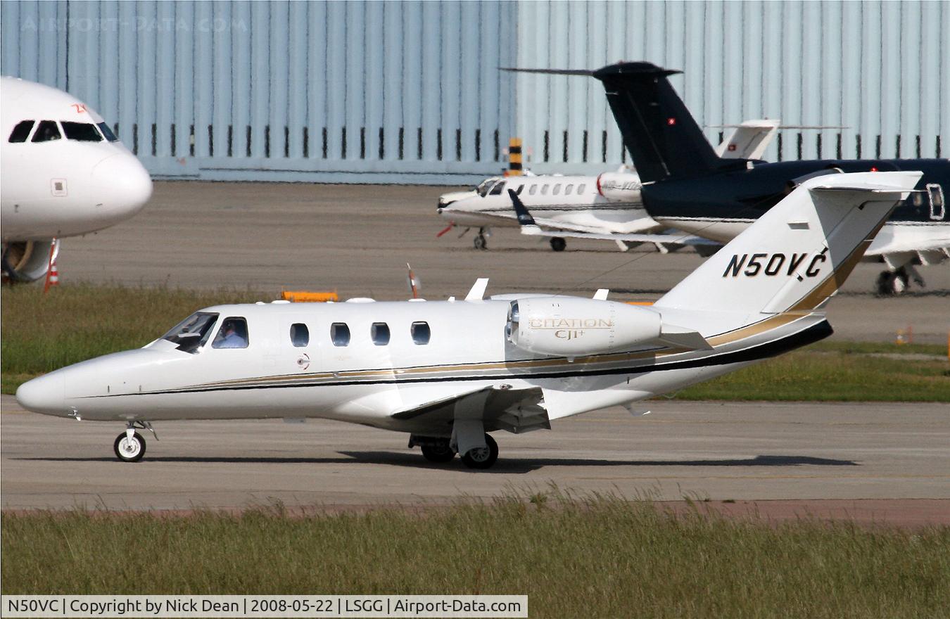 N50VC, 2006 Cessna 525 CitationJet CJ1+ C/N 525-0609, LSGG