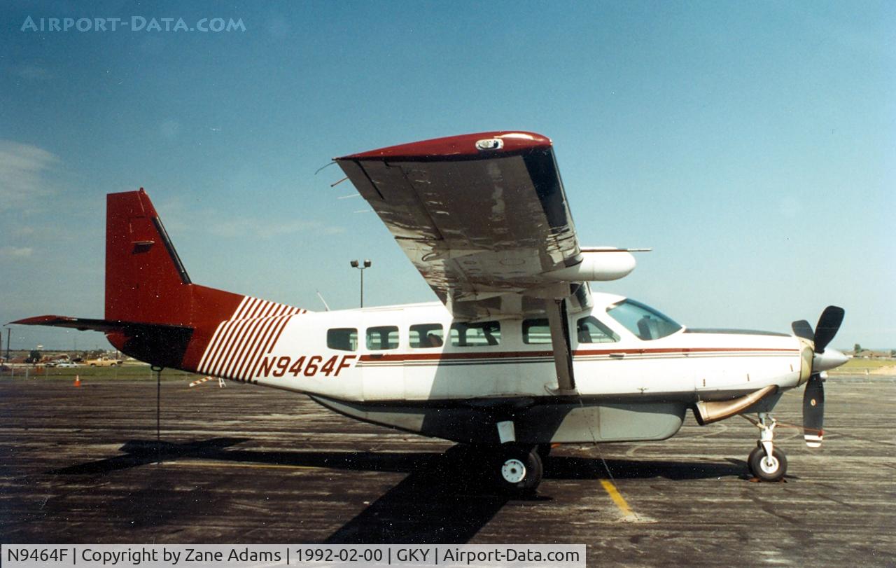 N9464F, 1985 Cessna 208 Caravan I C/N 20800062, Caravan at Arlington Muni