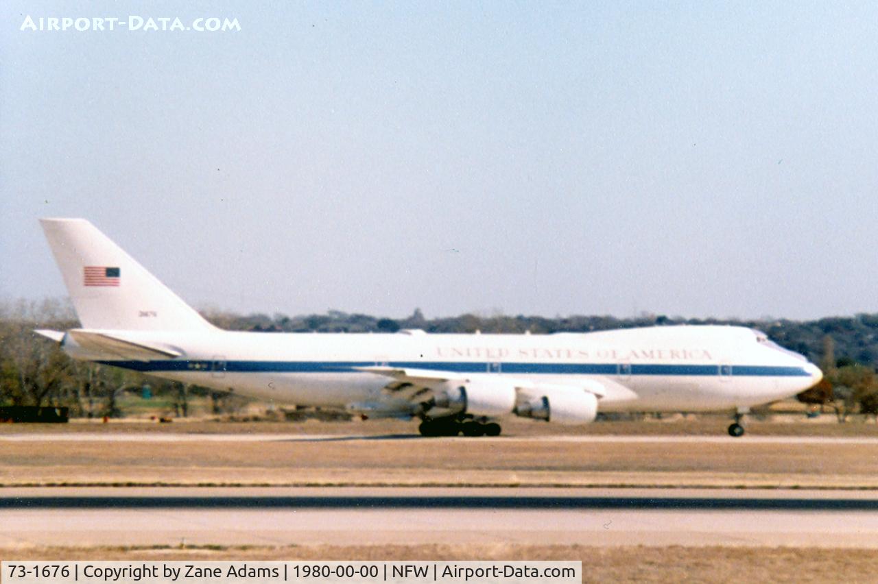 73-1676, 1973 Boeing E-4B C/N 20682, E-4B at Carswell AFB