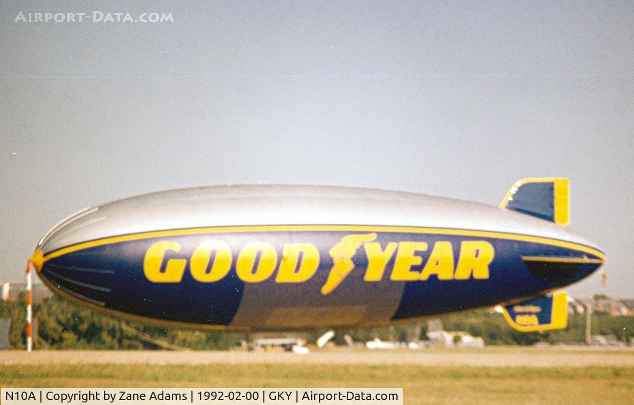 N10A, 1979 Goodyear GZ-20A C/N 4117, Goodyear Blimp at Arlington Municipal