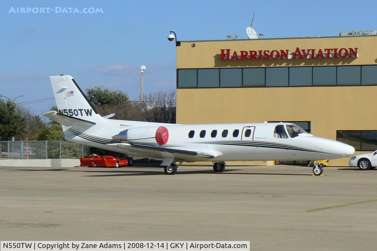 N550TW, 1989 Cessna 550 Citation II C/N 550-0603, At Arlington Municipal