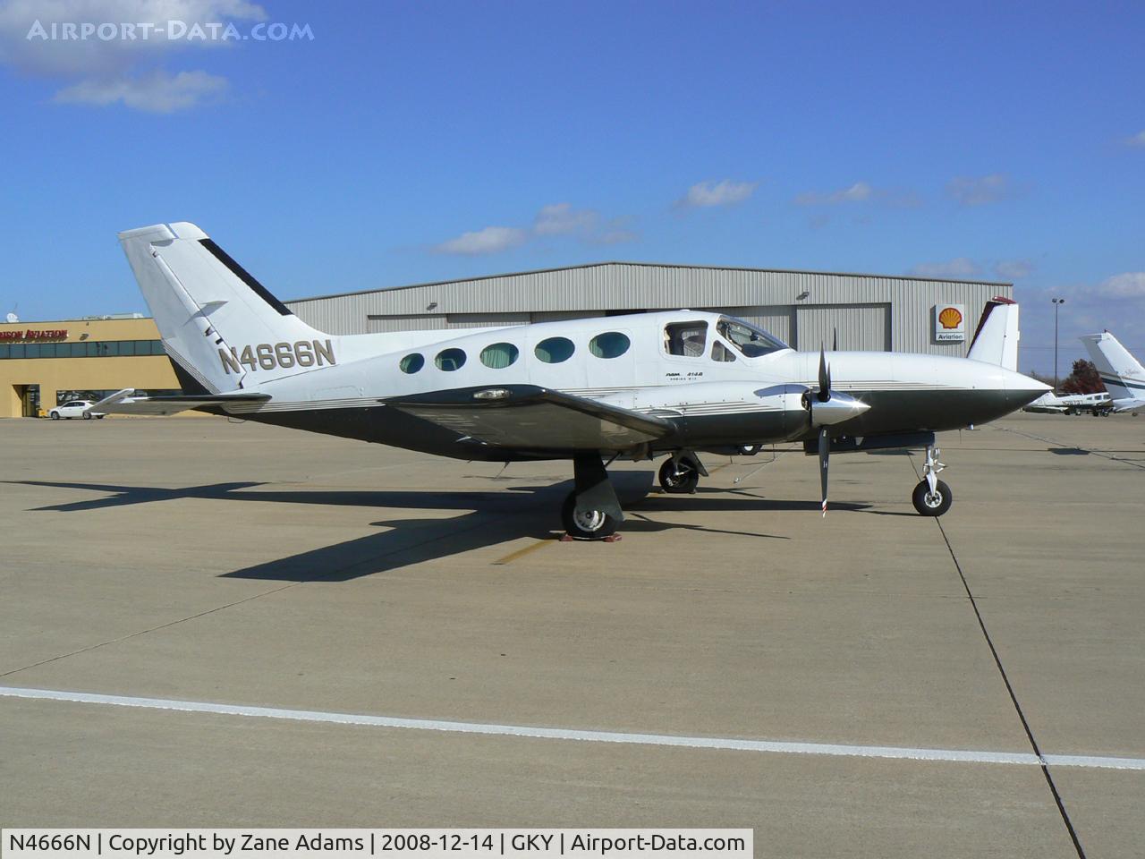 N4666N, 1978 Cessna 414A Chancellor C/N 414A0059, At Arlington Municipal
