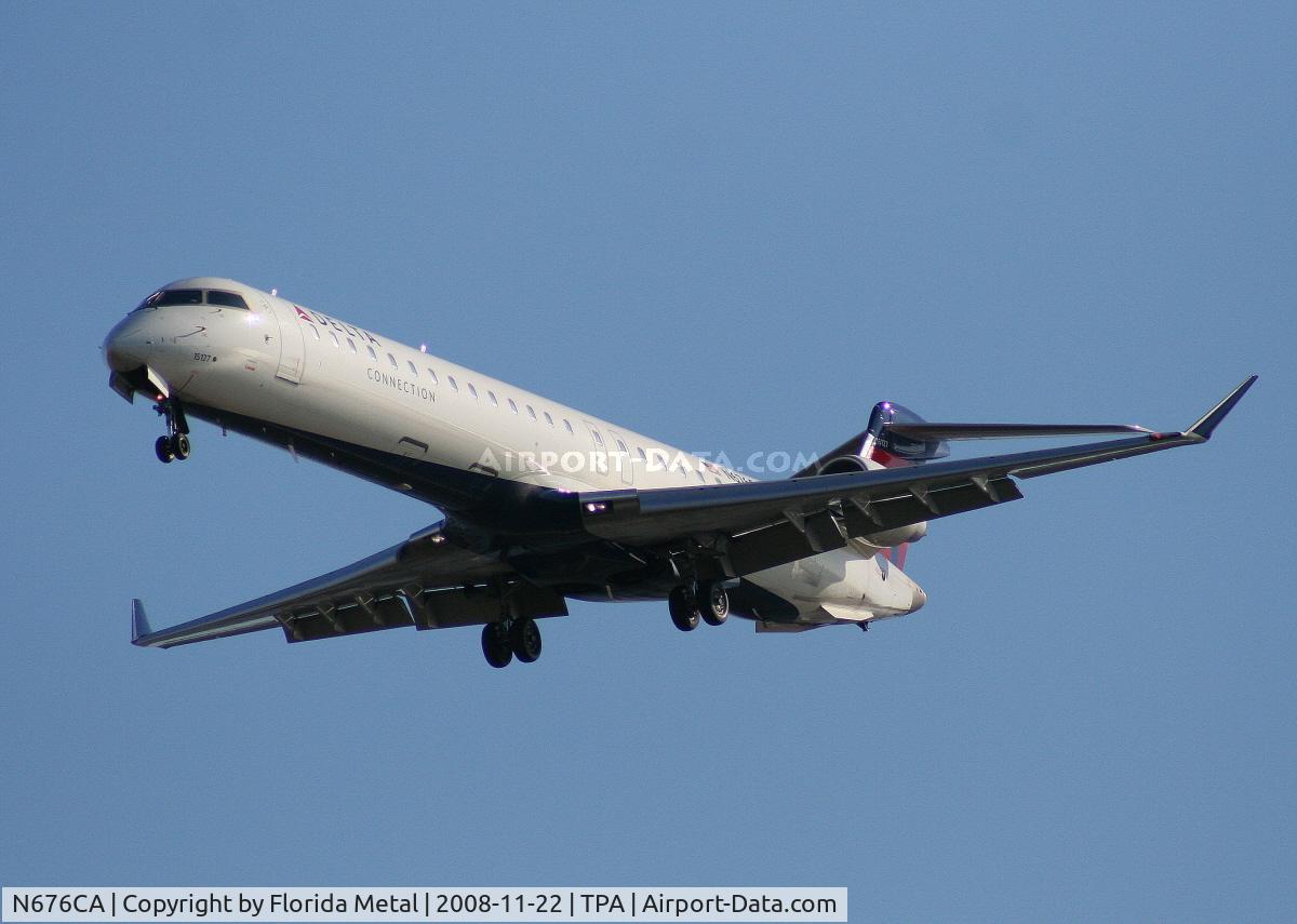 N676CA, 2007 Bombardier CRJ-900ER (CL-600-2D24) C/N 15127, Comair CRJ-900