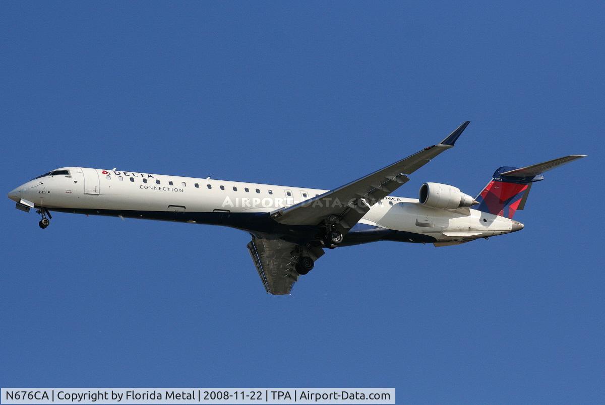 N676CA, 2007 Bombardier CRJ-900ER (CL-600-2D24) C/N 15127, Comair CRJ-900