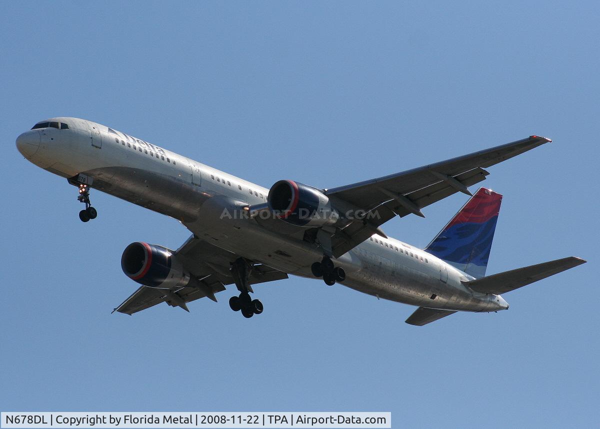 N678DL, 1998 Boeing 757-232 C/N 25983, Delta 757-200