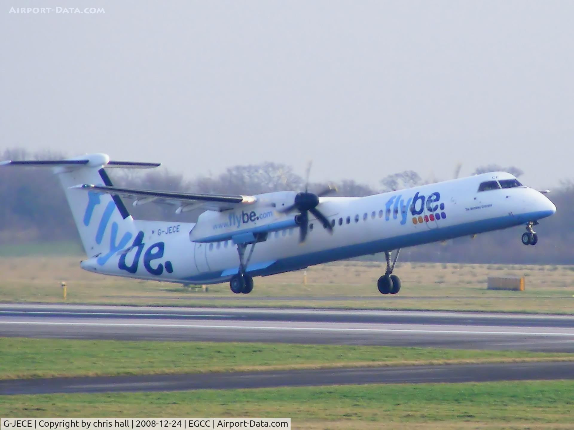 G-JECE, 2004 De Havilland Canada DHC-8-402Q Dash 8 C/N 4094, flybe