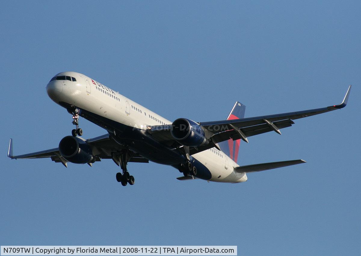 N709TW, 1997 Boeing 757-2Q8 C/N 28168, Ex TWA Delta 757