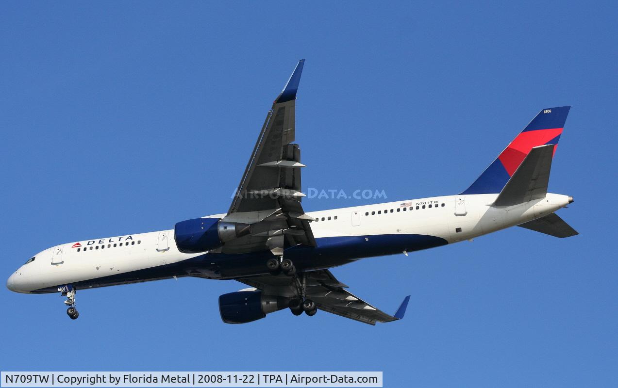 N709TW, 1997 Boeing 757-2Q8 C/N 28168, Ex TWA Delta 757