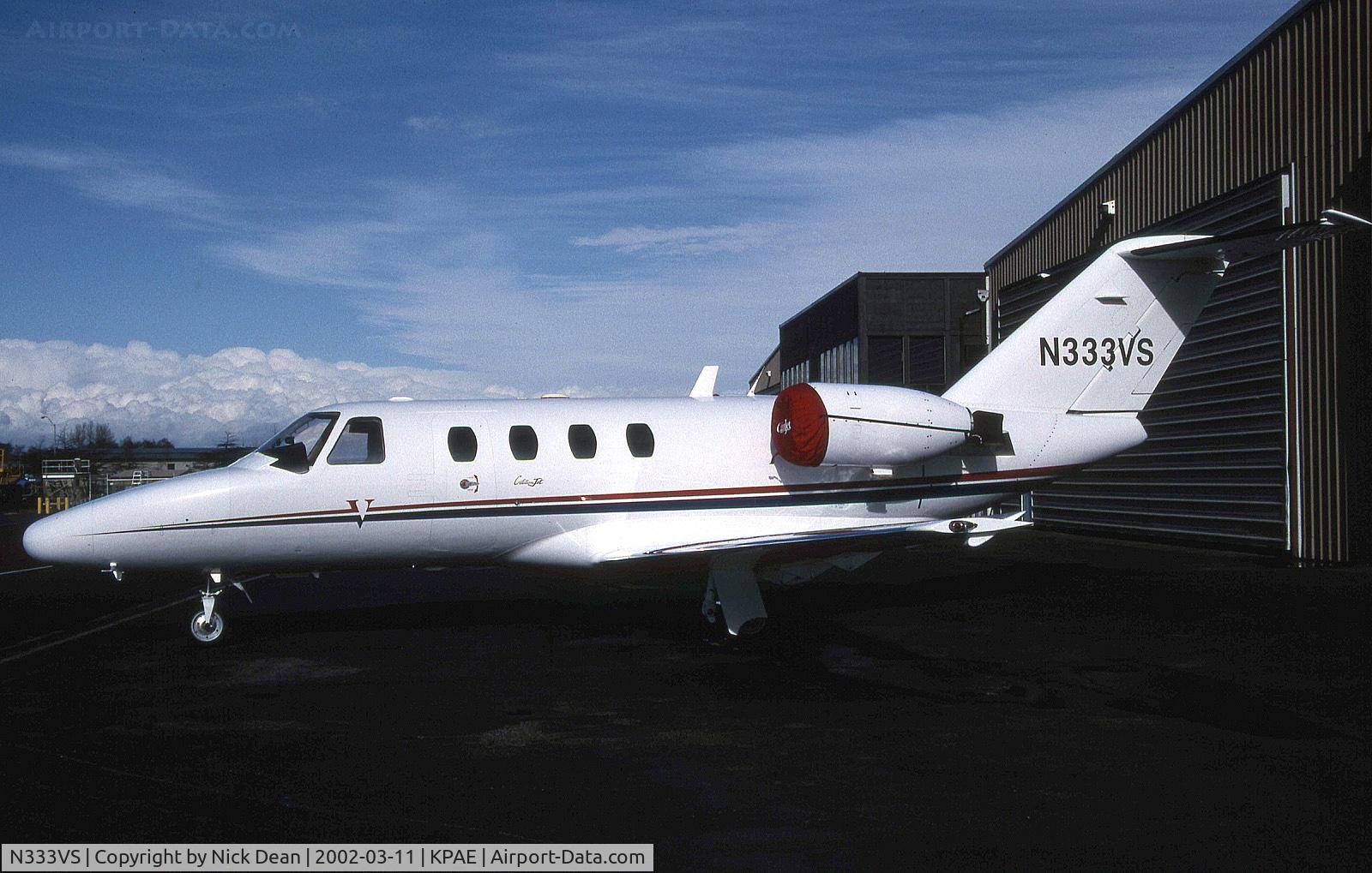 N333VS, 1993 Cessna 525 C/N 525-0034, KPAE