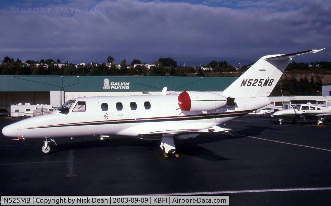 N525MB, 1993 Cessna 525 C/N 525-0036, KBFI